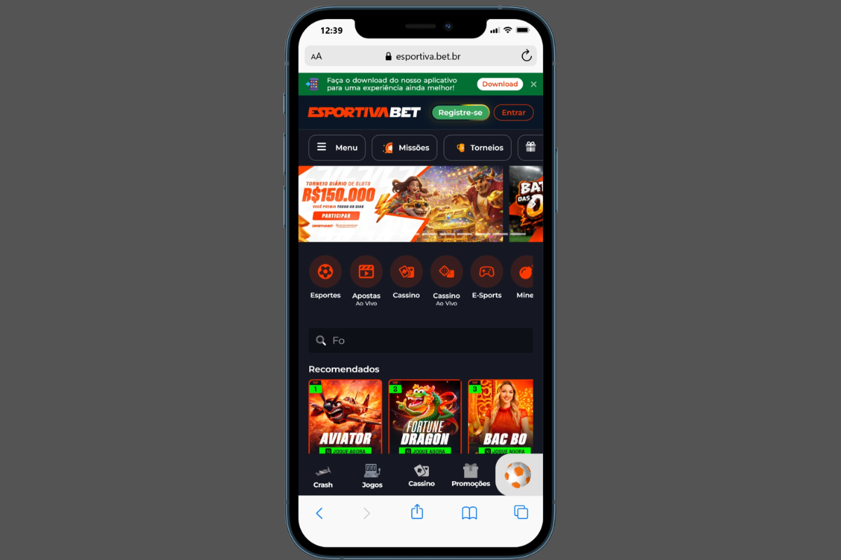 Esportiva Bet no celular.png